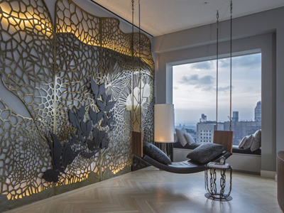 تکنیک استفاده از پوشش های متفاوت در دکوراسیون