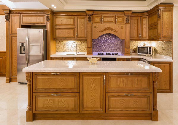 کابینت روکش چوب